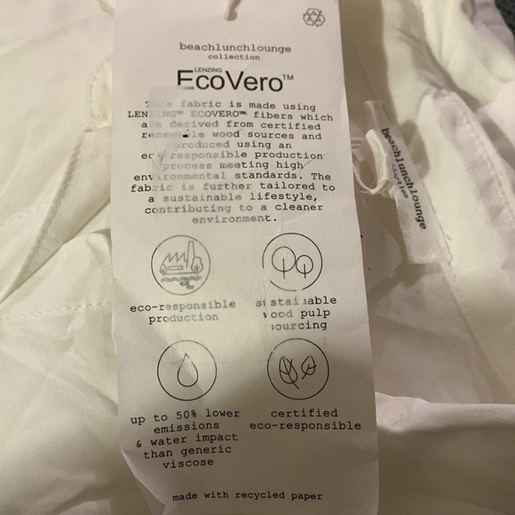 BEACH LUNCH LOUNGE New With Tags Nisa White Shirt Size XS - Picture 8 of 13